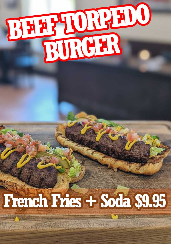 Beef Burger Torpedo